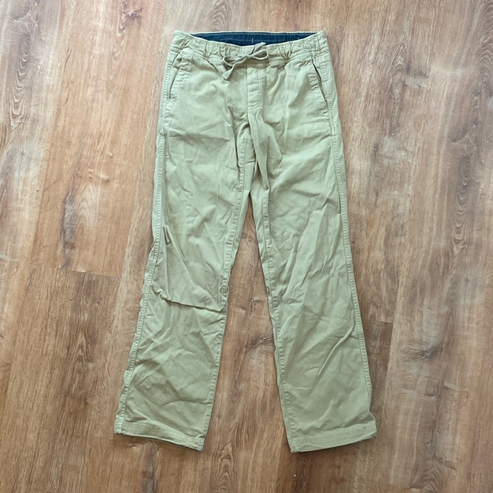 North Face light organic cotton canvas pants